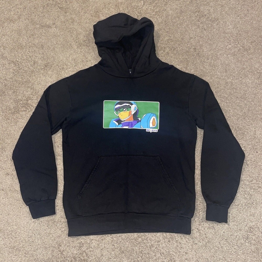 Ecosys LA Star Girl Space Guardian Black Hoodie Size Medium